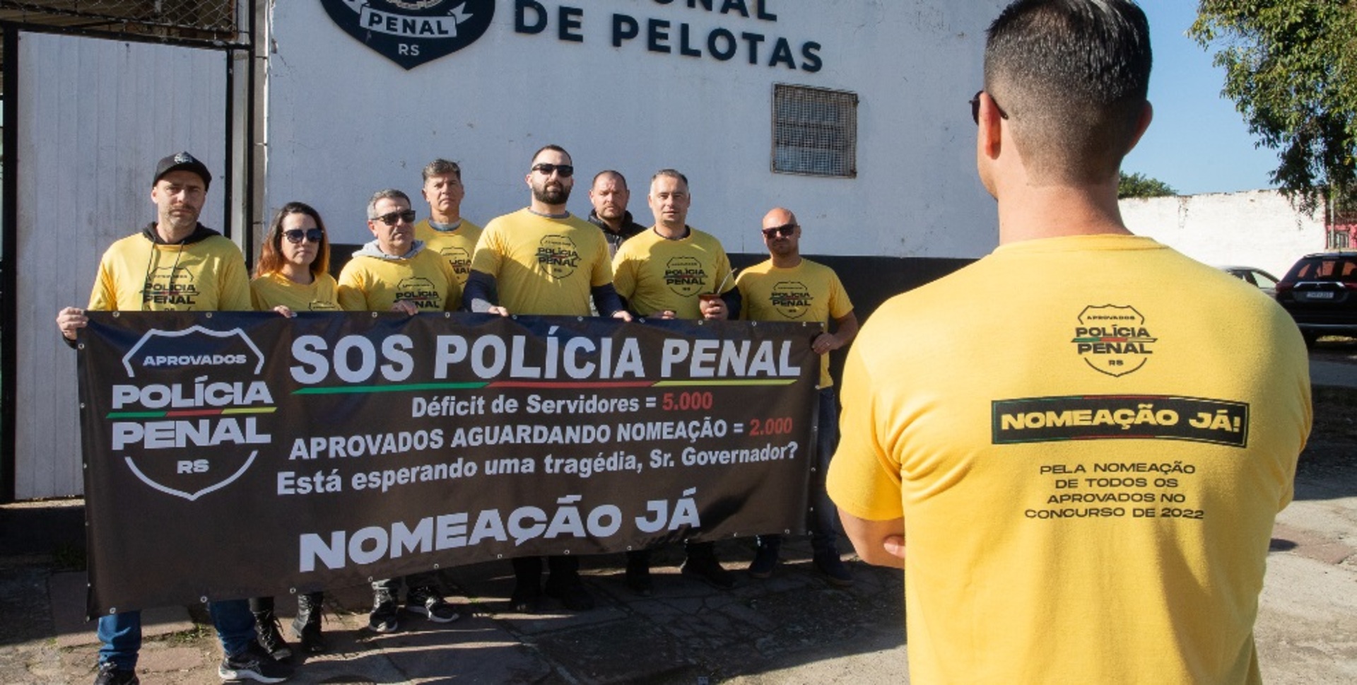OAB Barro Preto - Aprovados em concurso da Polícia Penal protestam por nomeação