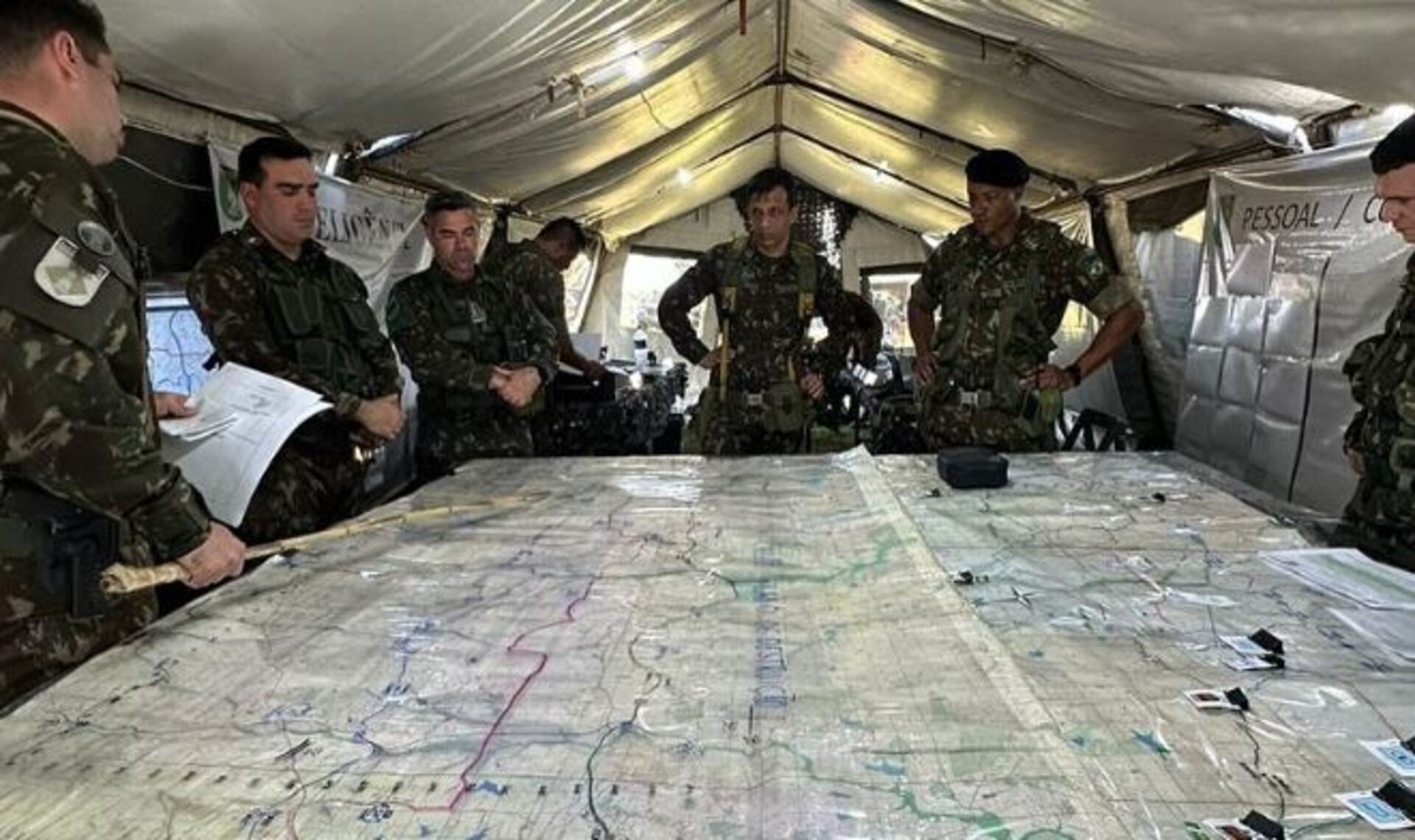 OAB Barro Preto - Operação Ibicuí simula cenário de guerra e certifica 648 militares