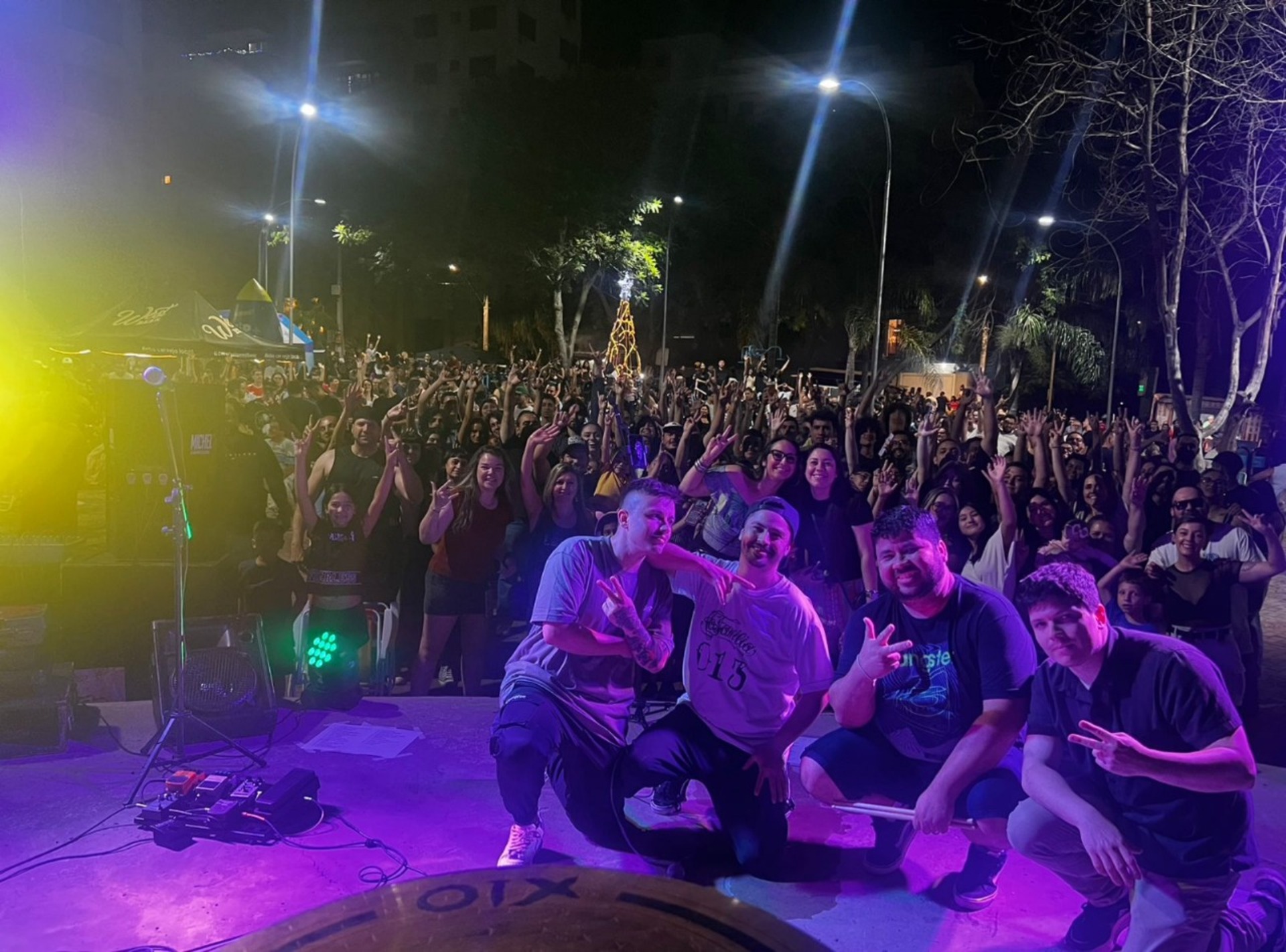 OAB Barro Preto - Tributo ao Charlie Brown Jr. movimenta orla do Rio Uruguai