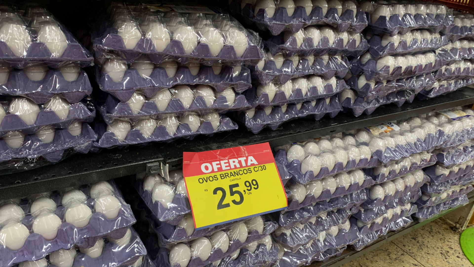 OAB Barro Preto - Preço dos ovos disparam em Uruguaiana