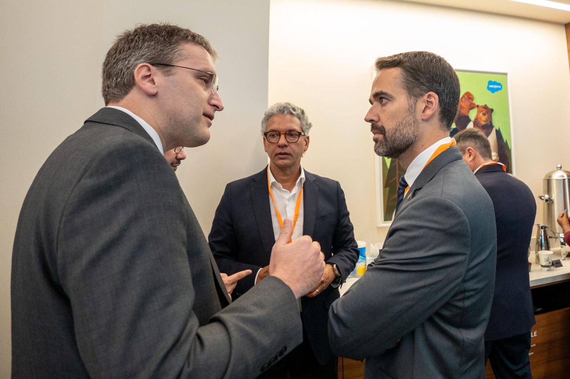 OAB Barro Preto - Leite e Frederico cumprem agendas em Nova York