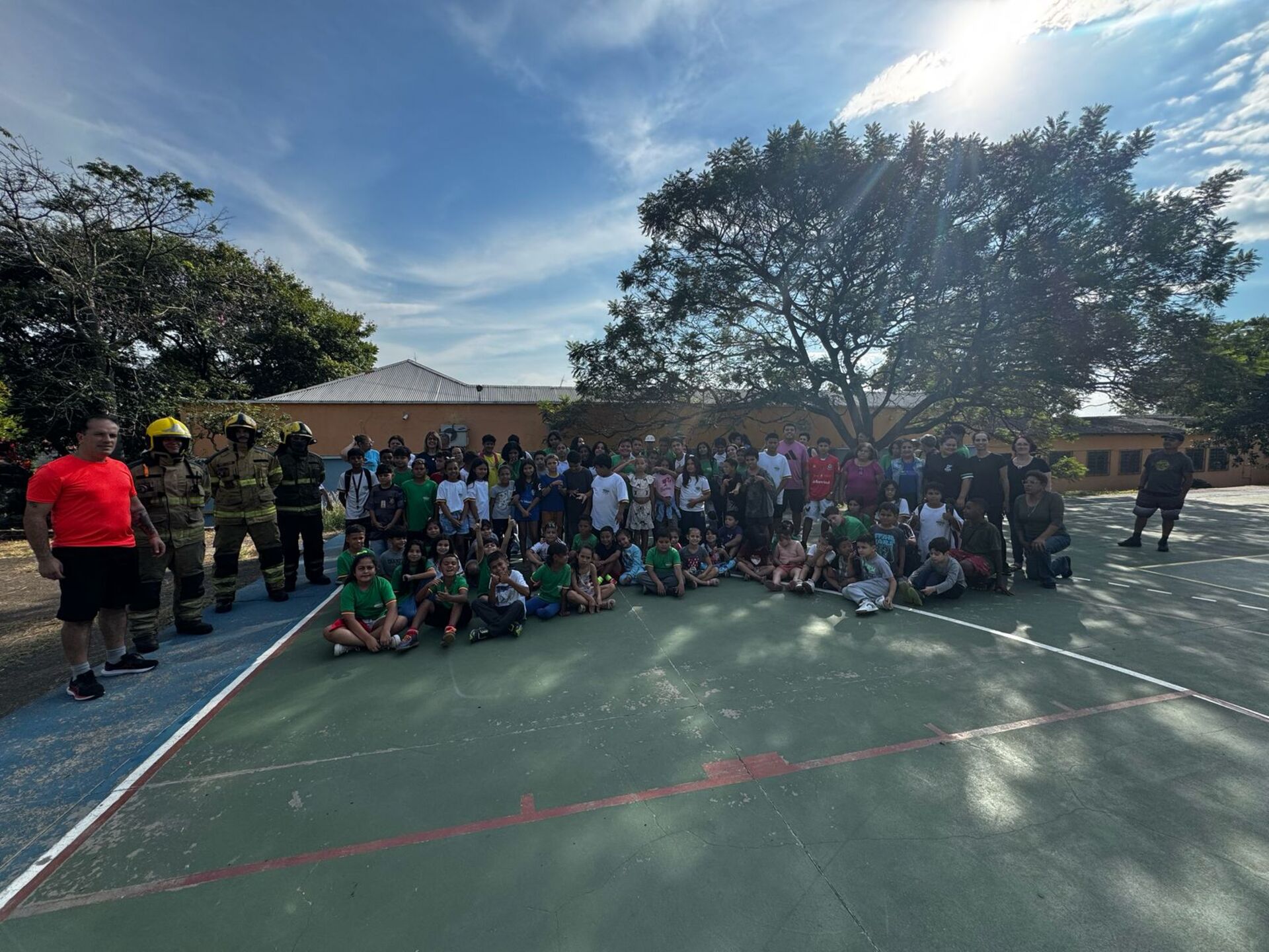 OAB Barro Preto - Escola Salgado Filho realiza simulado de incêndio