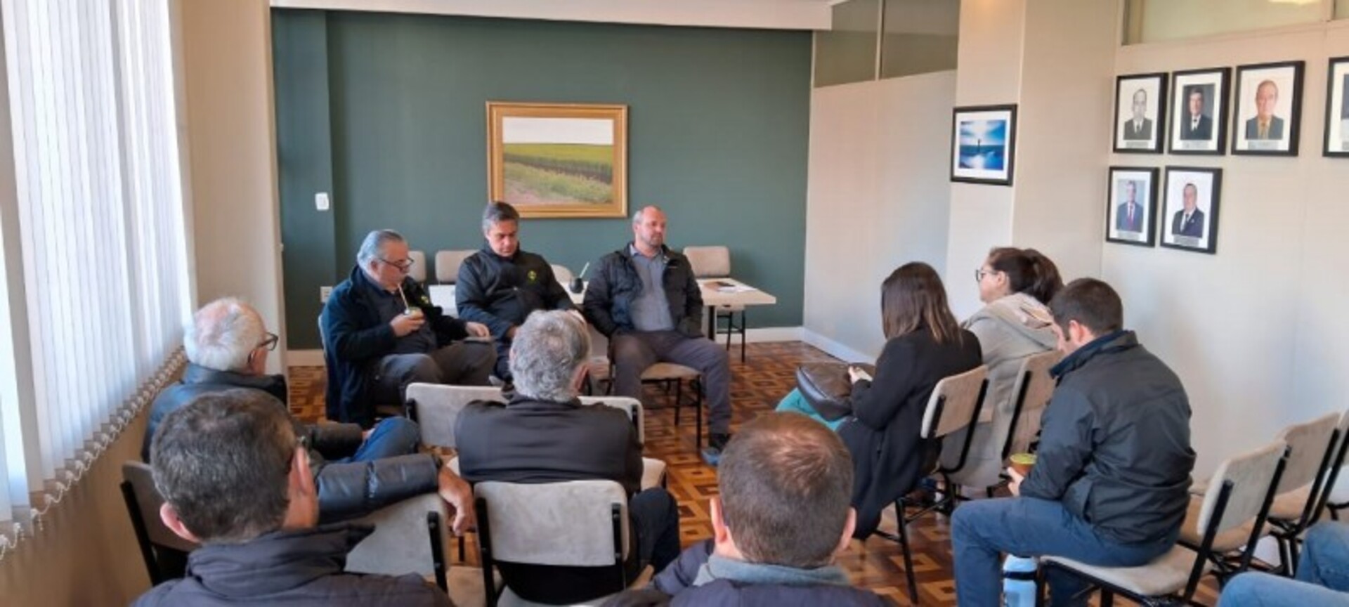 OAB Barro Preto - Em Uruguaiana, presidente do Irga discute futuro da orizicultura