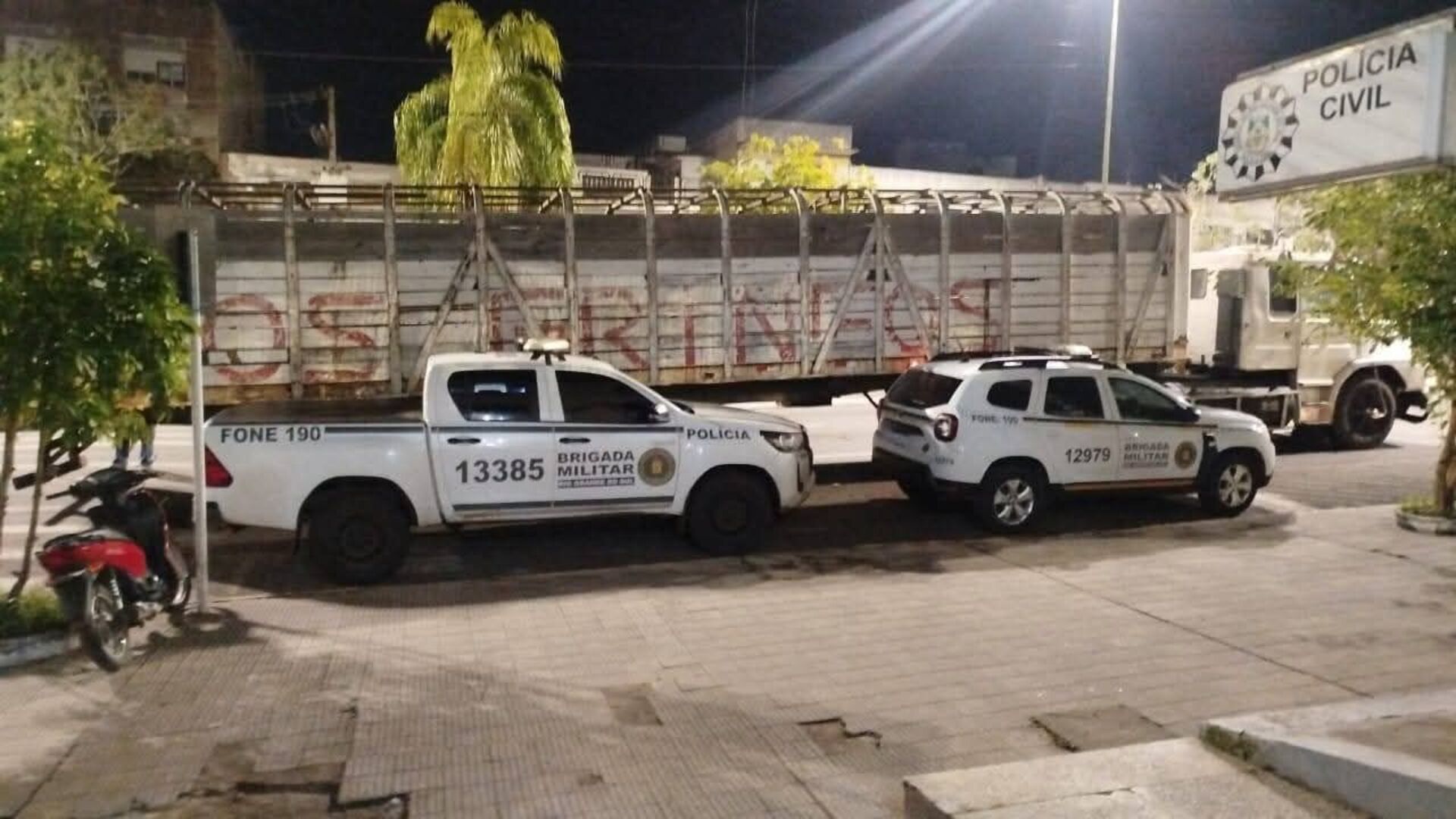 OAB Barro Preto - BM frustra tentativa de abigeato na localidade do Itapitocaí