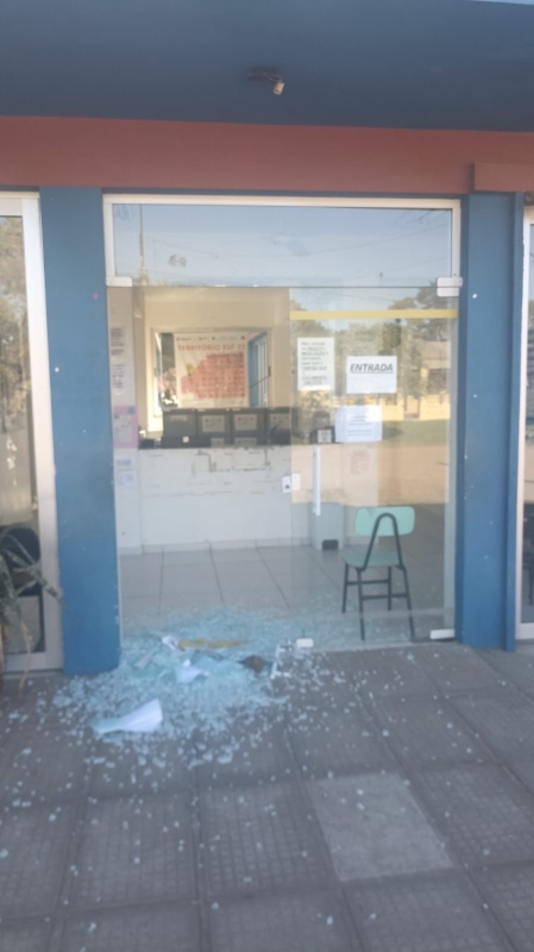 OAB Barro Preto - Posto de saúde do Cabo Luiz Quevedo é alvo de vandalismo