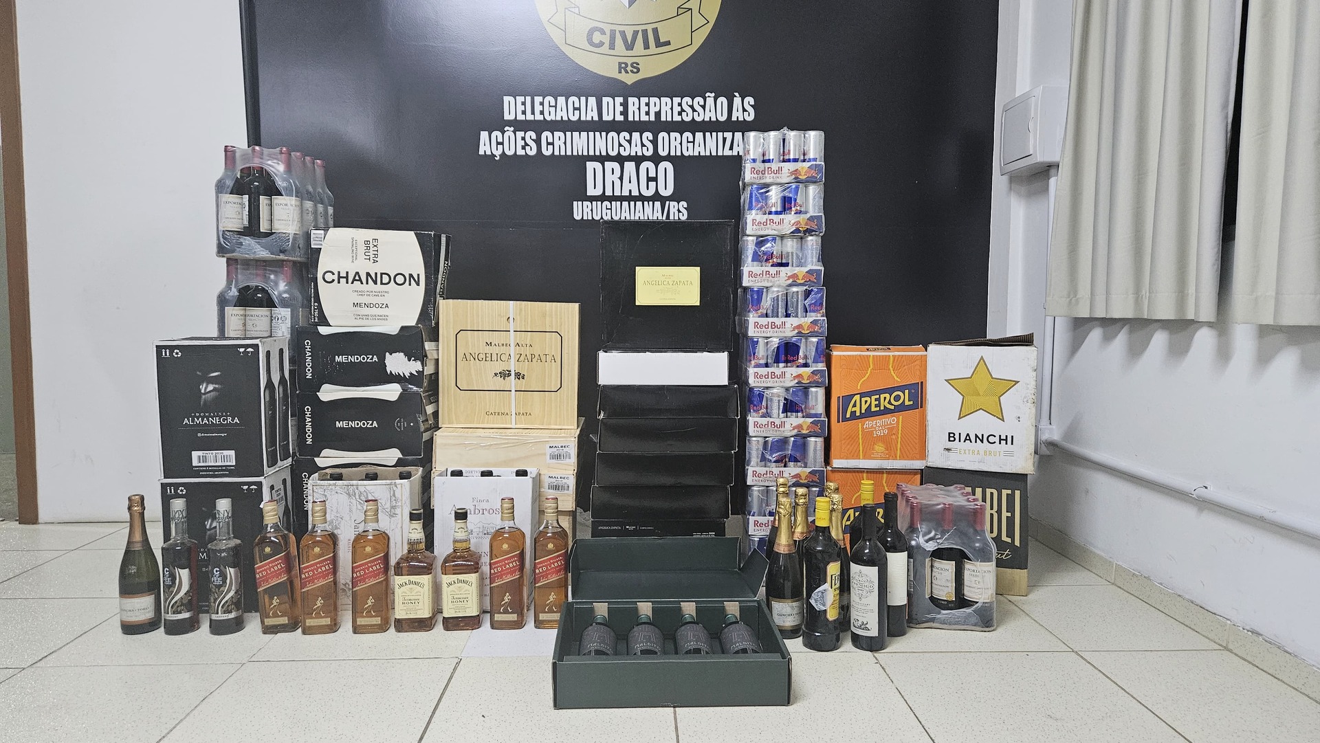 OAB Barro Preto - Polícia Civil desmonta depósito clandestino de bebidas