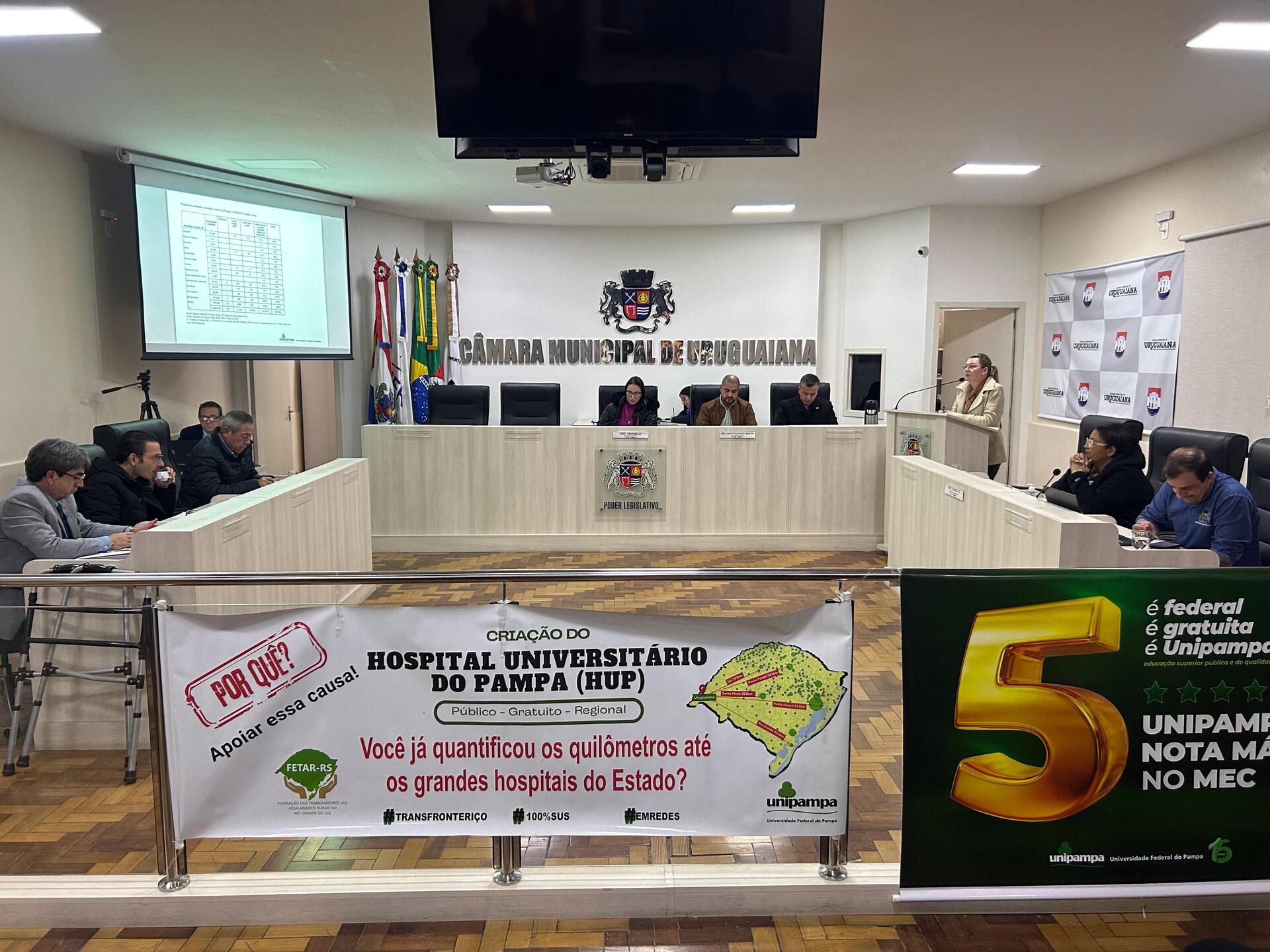 OAB Barro Preto - Reunião aberta debate Hospital Universitário do Pampa