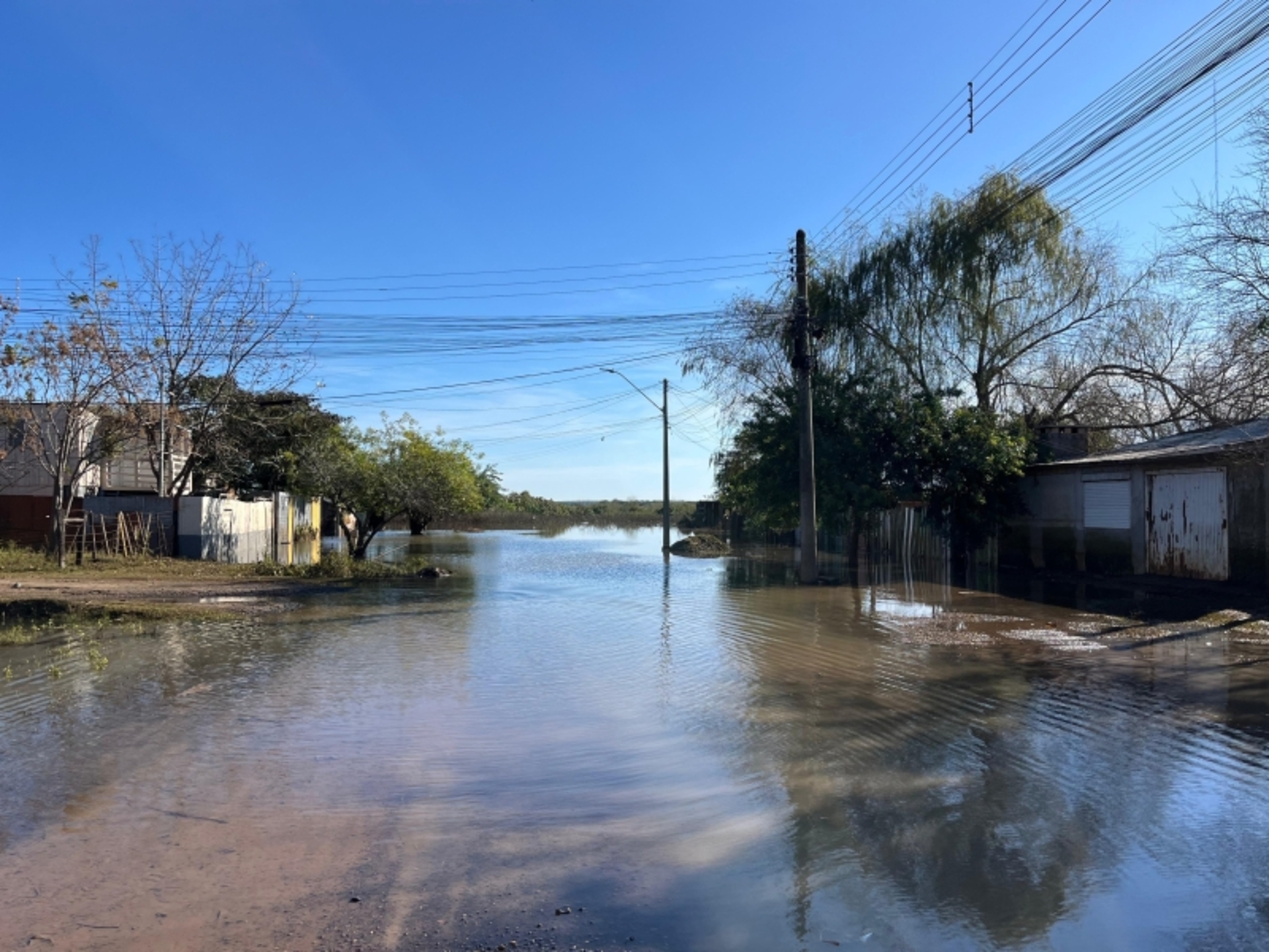 OAB Barro Preto - Nível do Rio Uruguai volta a crescer em Uruguaiana
