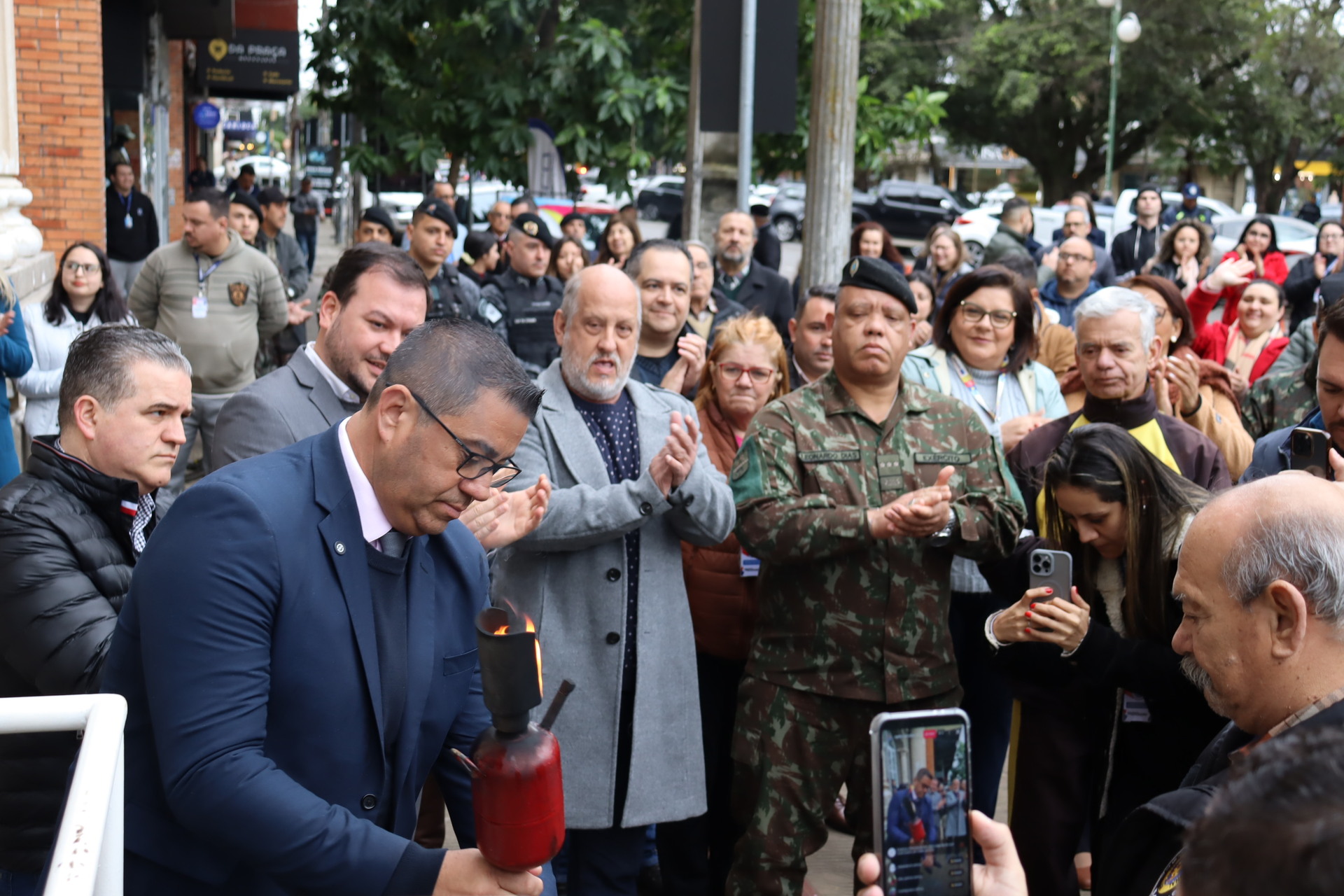 OAB Barro Preto - Câmara guarda o Fogo Simbólico da Pátria