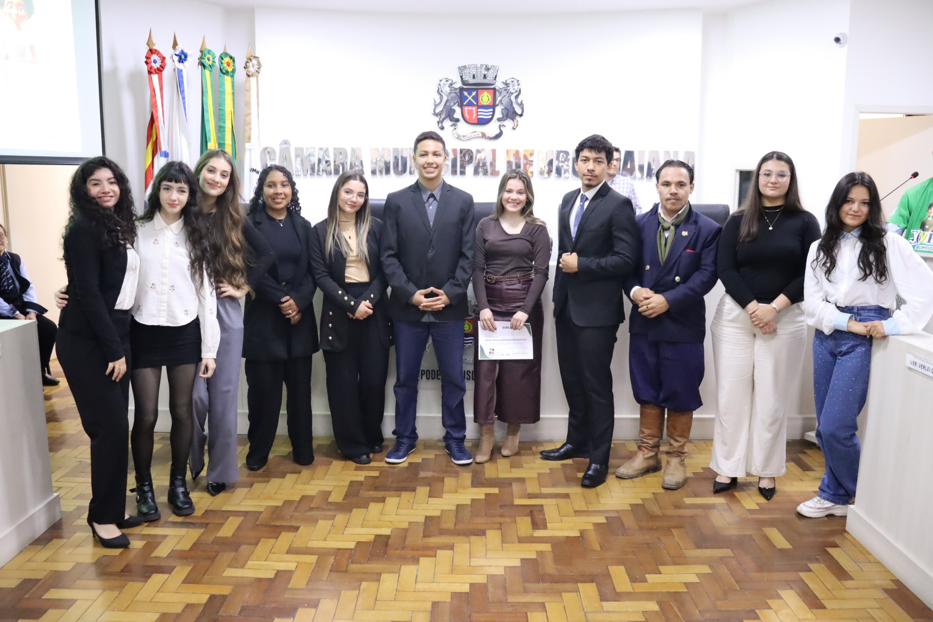 OAB Barro Preto - Legislativo diploma Jovens Parlamentares