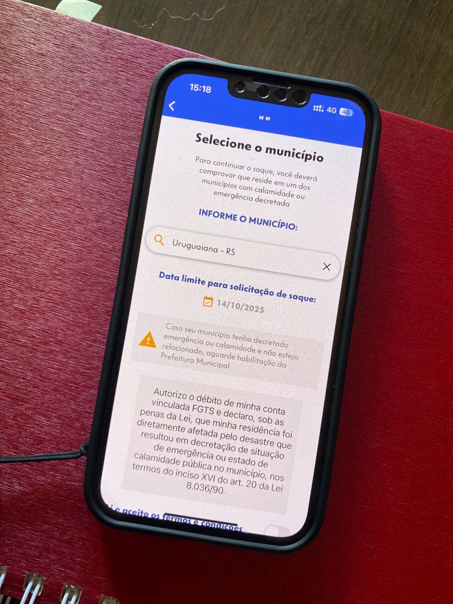 OAB Barro Preto - Caixa libera saque calamidade para moradores de Uruguaiana
