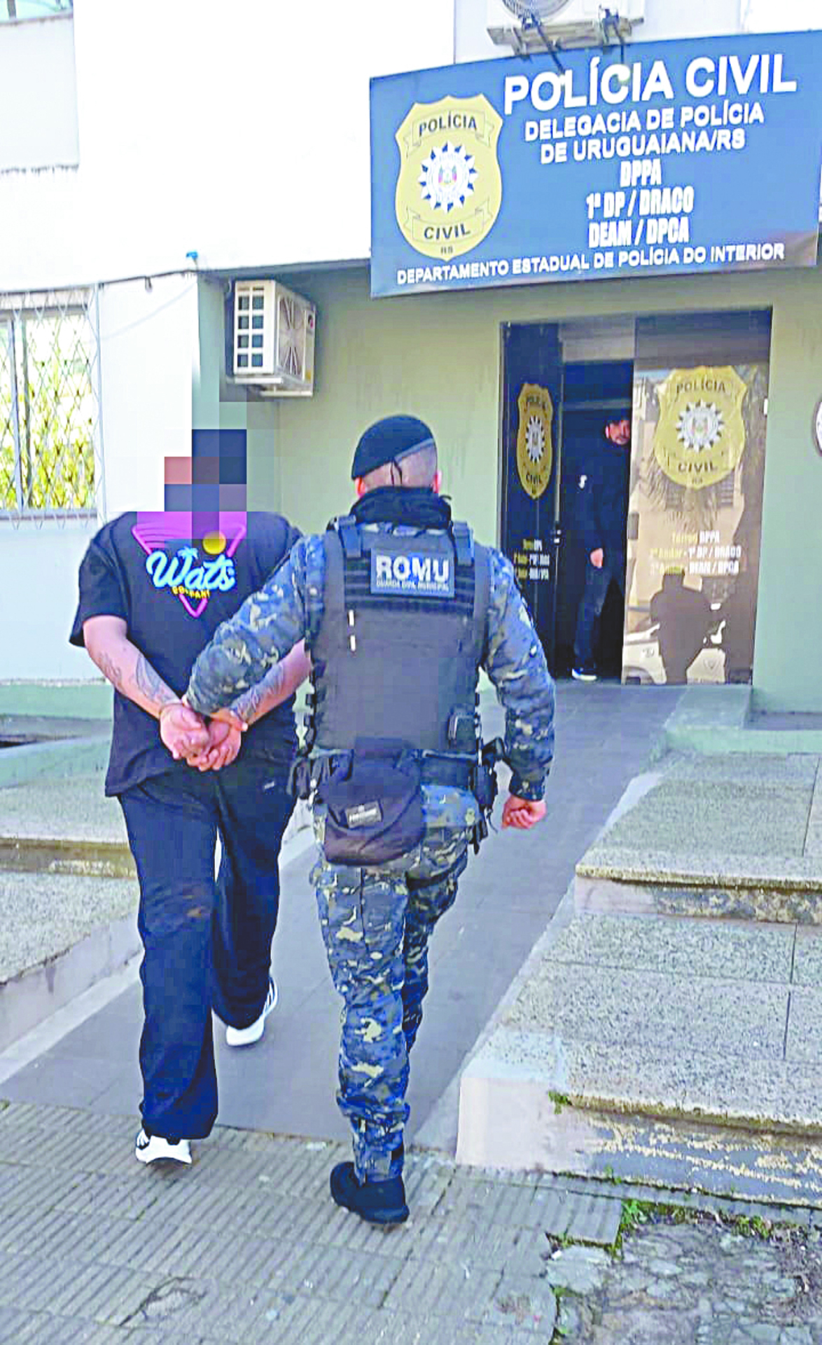 OAB Barro Preto - Detento em domiciliar é preso após agredir companheira