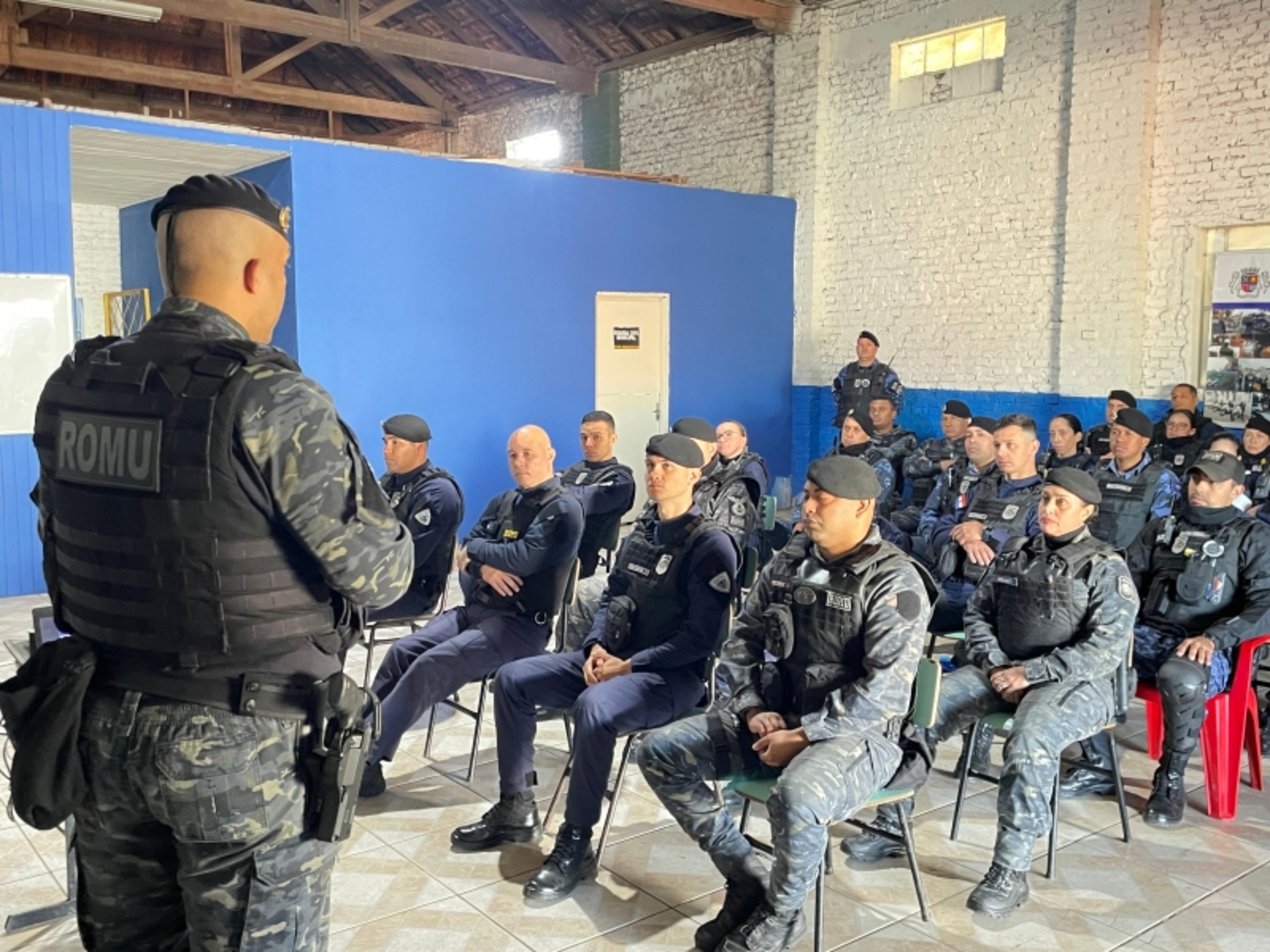 OAB Barro Preto - Guarda Municipal recebe treinamento avançado em Controle de Distúrbios Civis