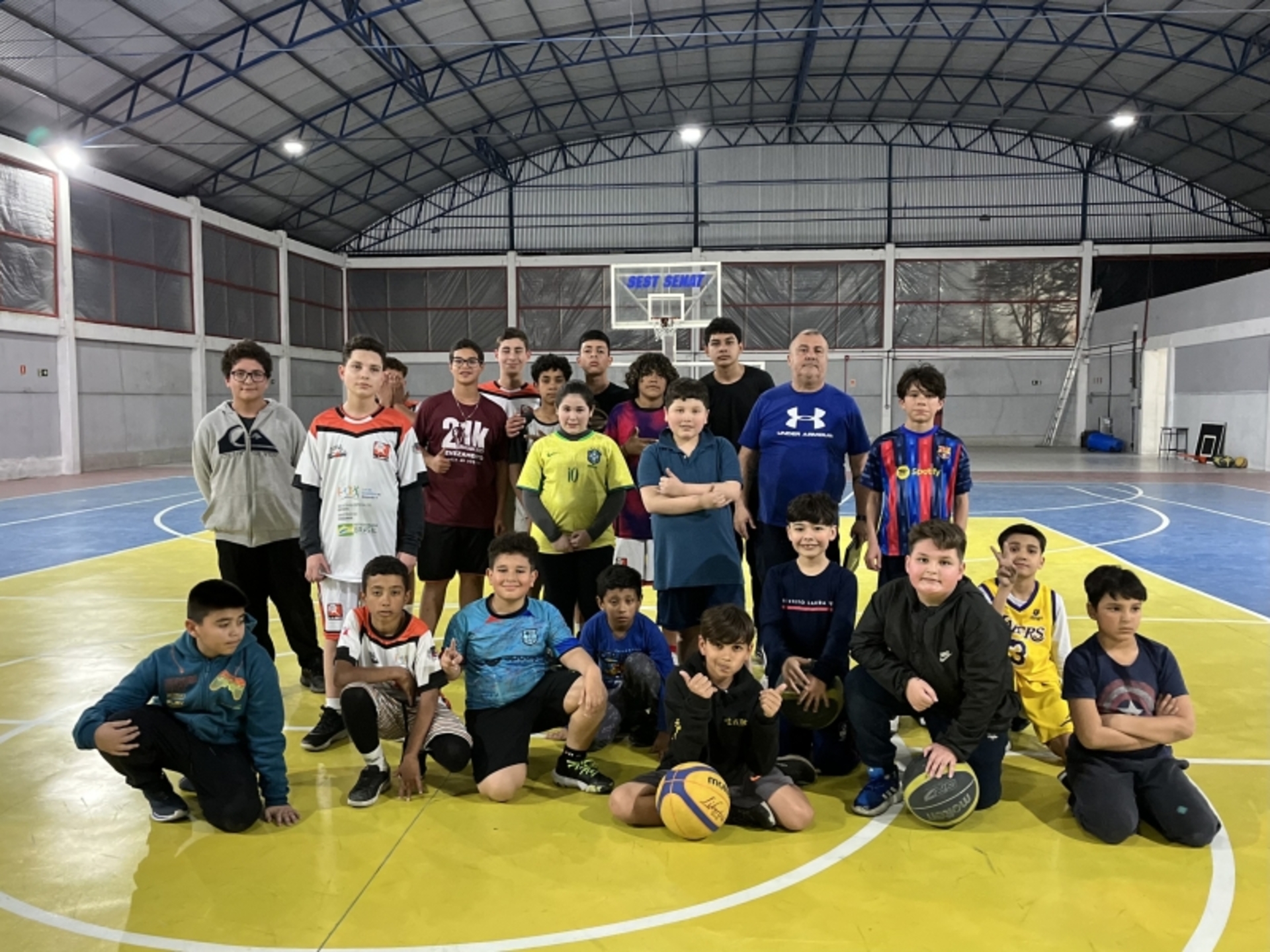 OAB Barro Preto - Escolinha Municipal de Basquete começa a funcionar