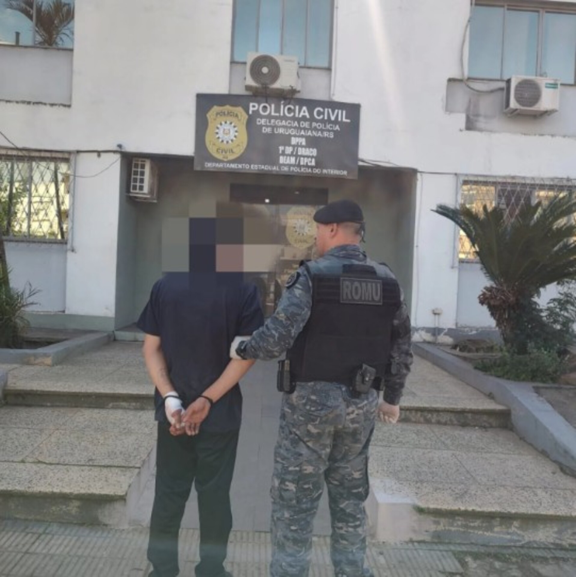 OAB Barro Preto - Homem é preso por dano ao patrimônio e fornecer álcool a menor