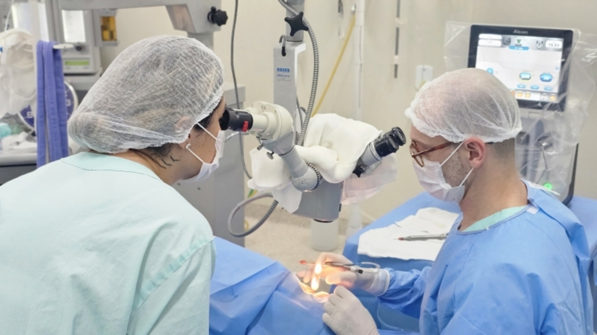 OAB Barro Preto - Mutirão começou com 50 cirurgias de catarata