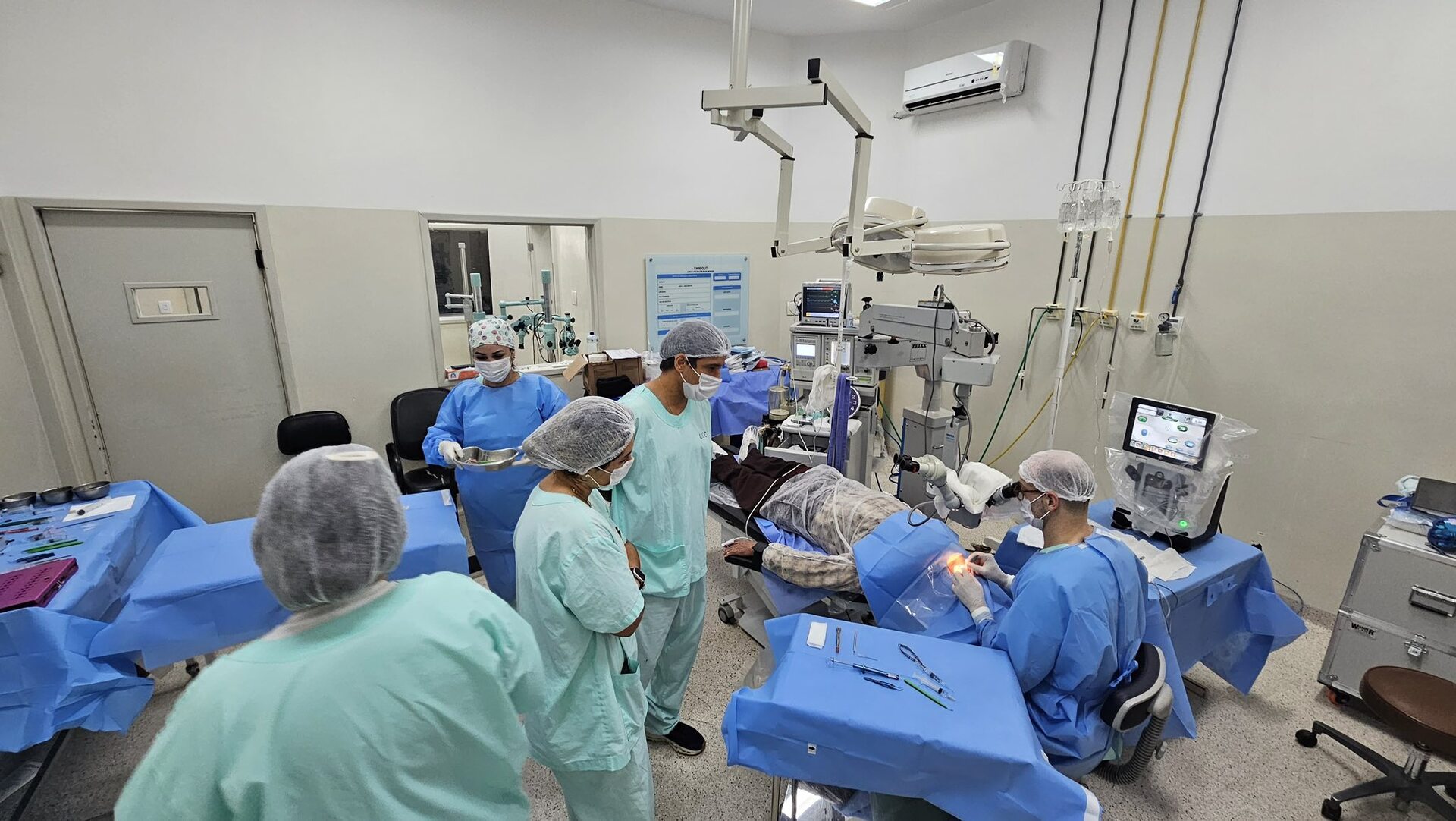 OAB Barro Preto - Mutirão de Catarata conclui etapa com 180 procedimentos