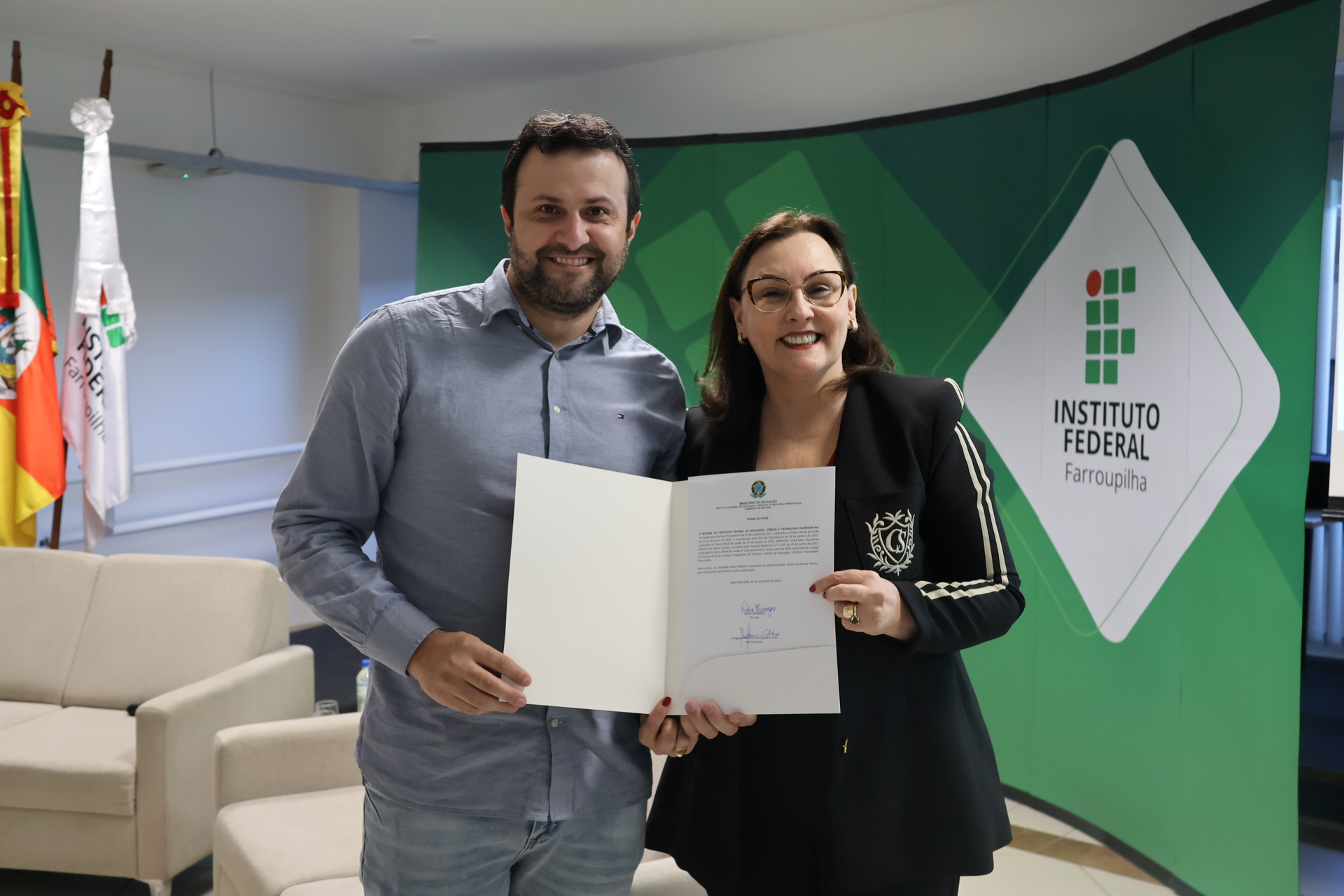 OAB Barro Preto - Diretor do IFFAR Campus Uruguaiana é reconduzido ao cargo