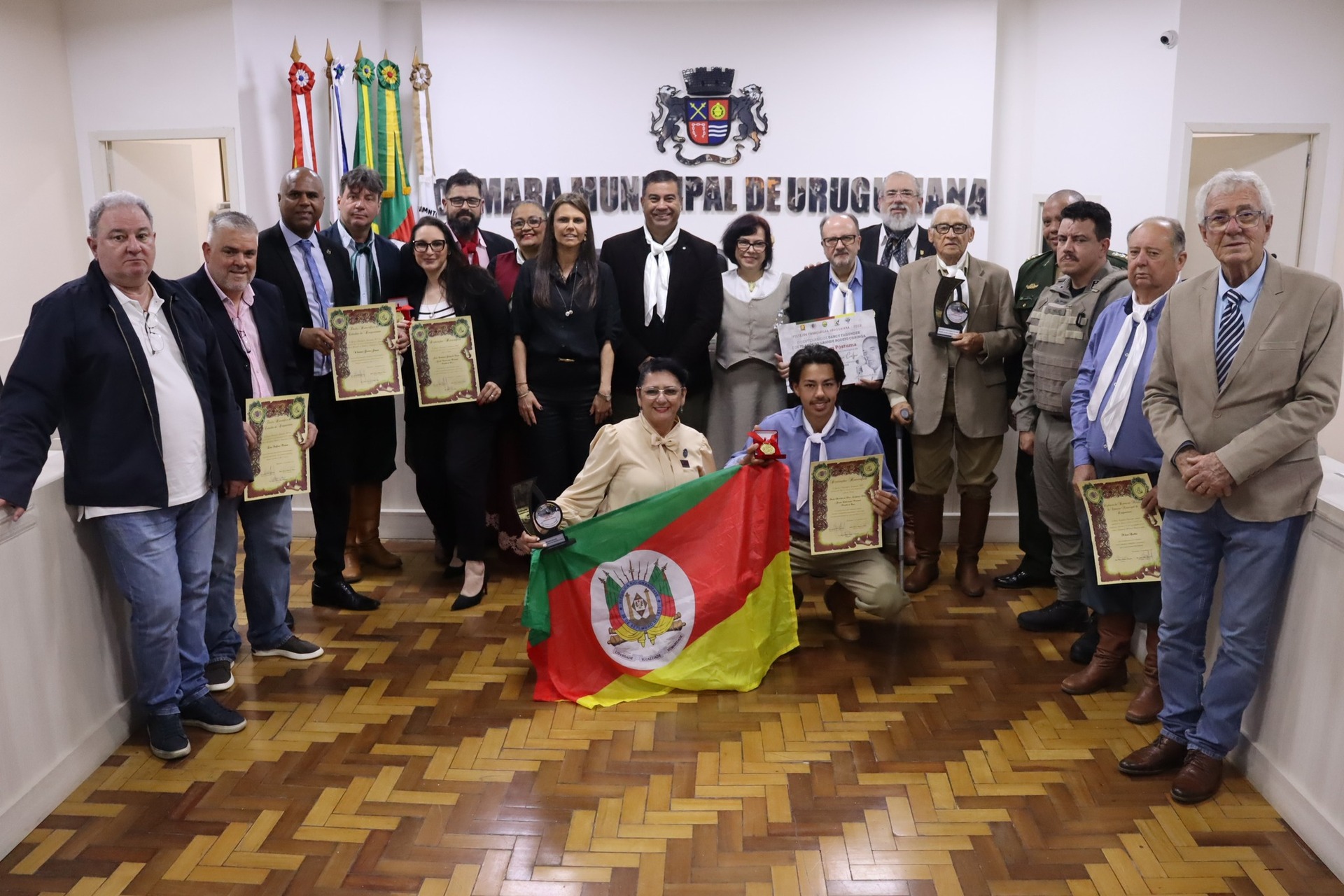 OAB Barro Preto - Câmara homenageou cidadãos destaques pela preservação do nativismo