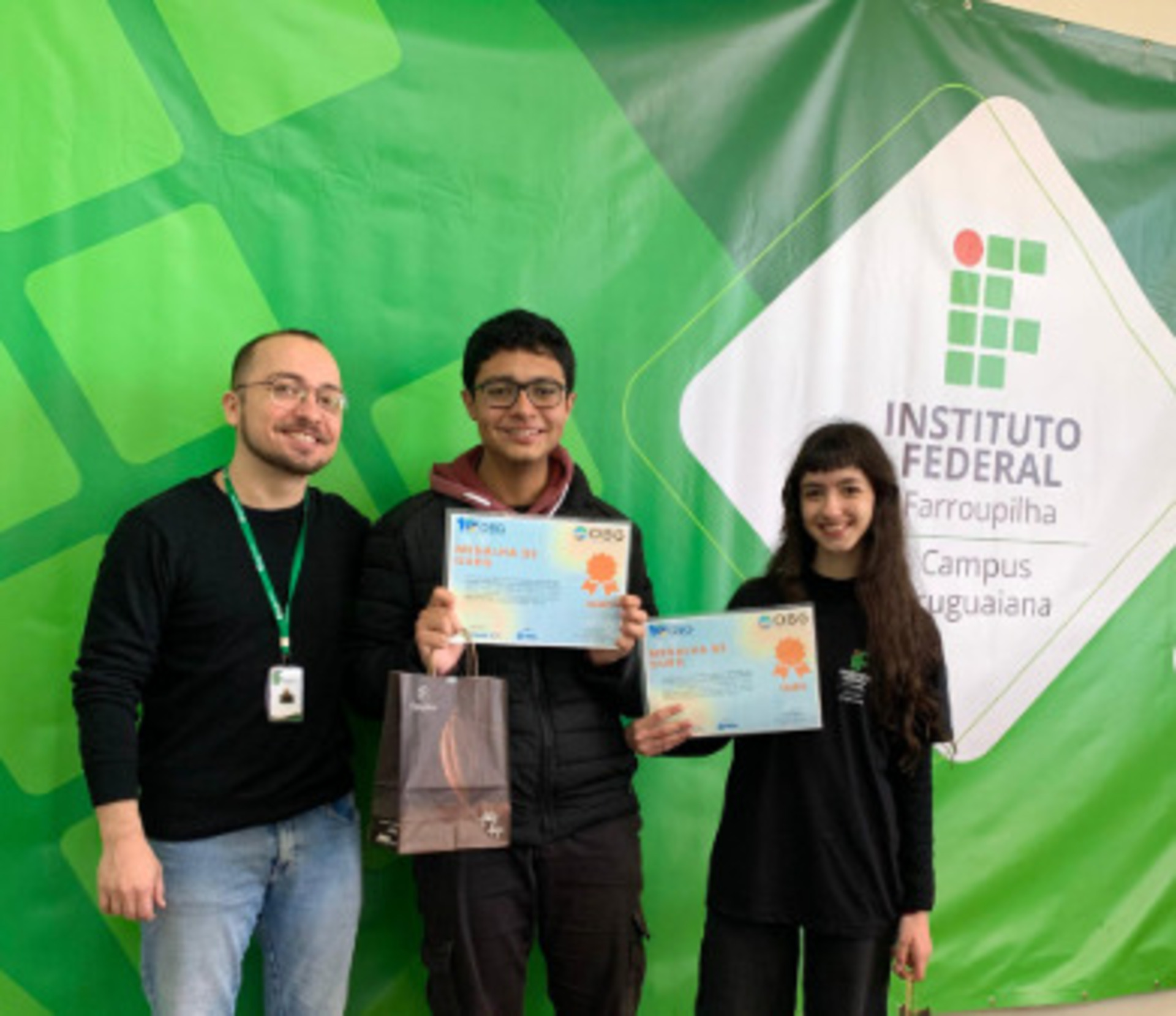 OAB Barro Preto - Alunos do IFFar Uruguaiana se destacam em competição nacional