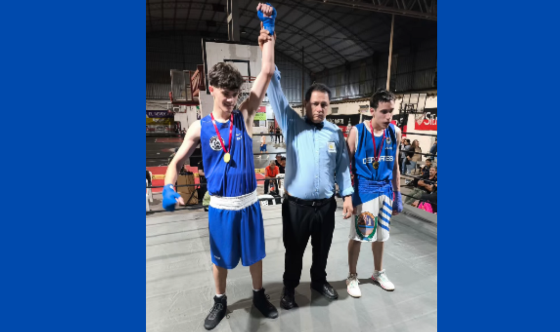 OAB Barro Preto - Uruguaianense estreia com vitória em competição internacional de boxe