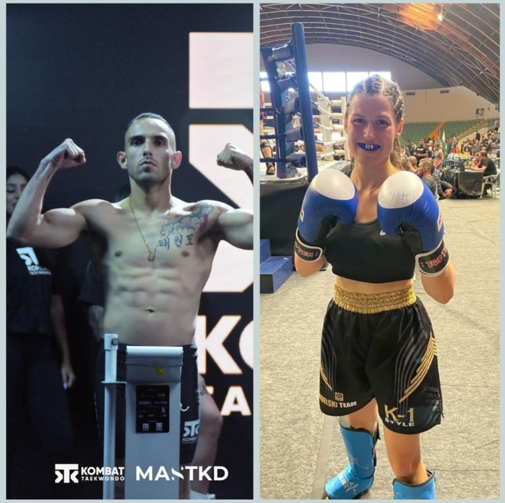 OAB Barro Preto - Iuri Mesquita e Luyne Smiliantzh, o casal que mira o título mundial de kickboxing em Sheffield