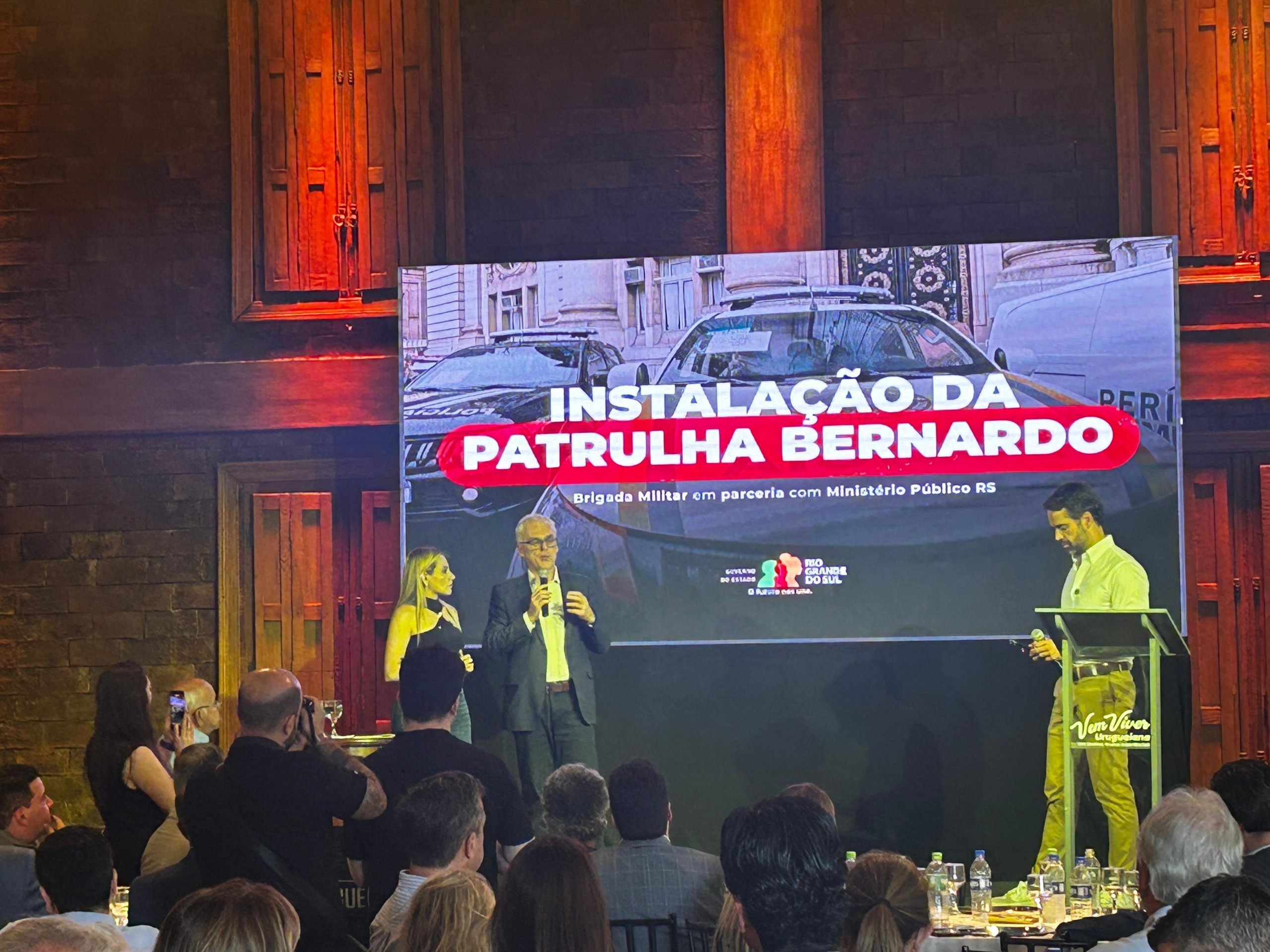 OAB Barro Preto - Governador lança Patrulha Bernardo em Uruguaiana 