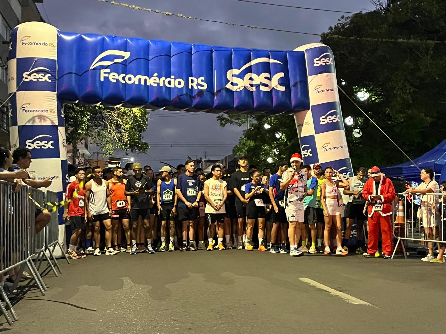 OAB Barro Preto - Corrida de Natal mobilizou 350 participantes 