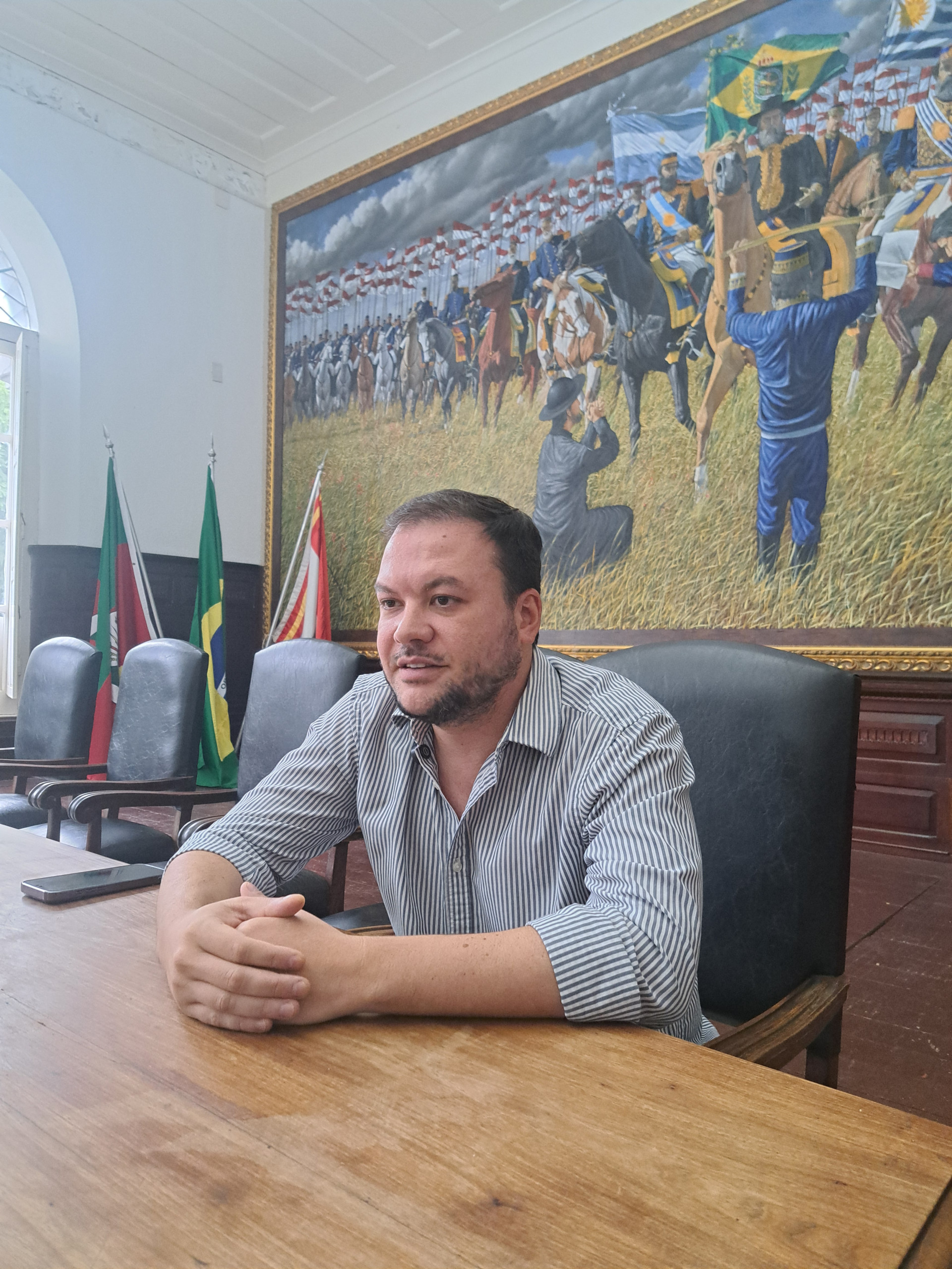 OAB Barro Preto - Prefeito Delgado avalia primeiro ano de governo