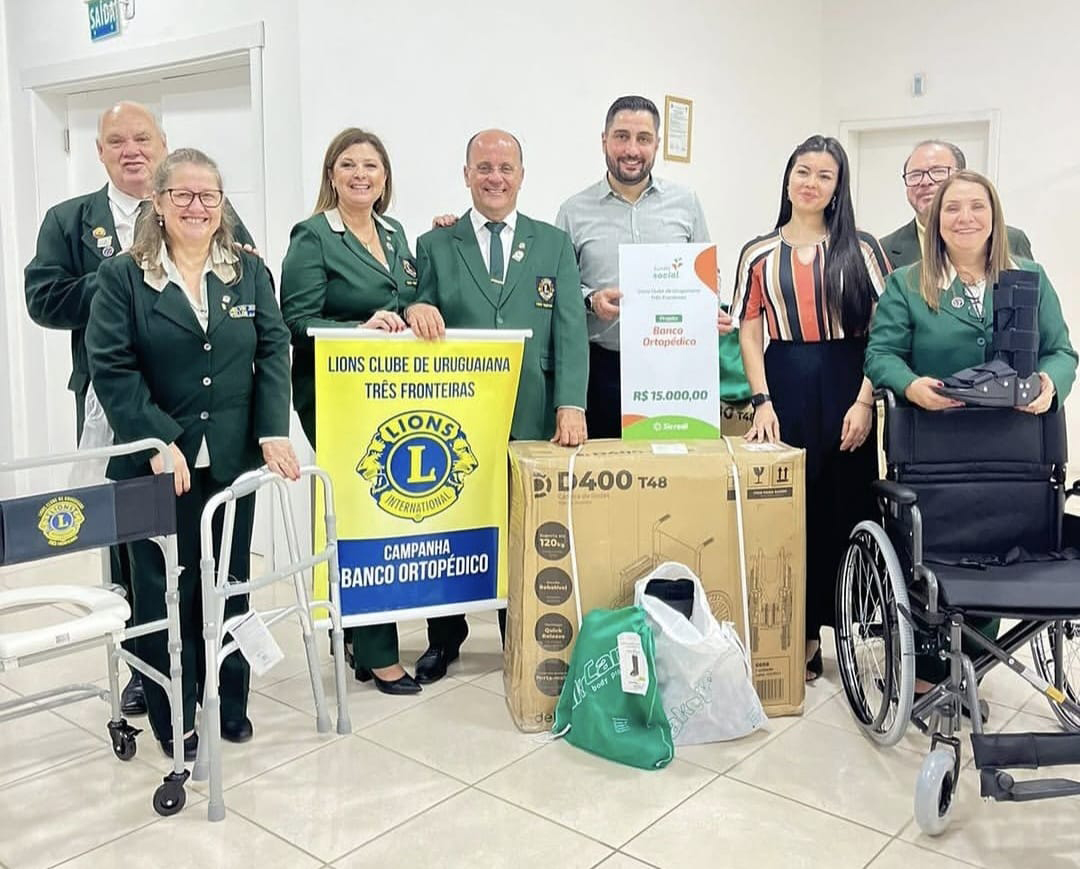 OAB Barro Preto - Lions Clube fortalece rede solidária com Banco Ortopédico