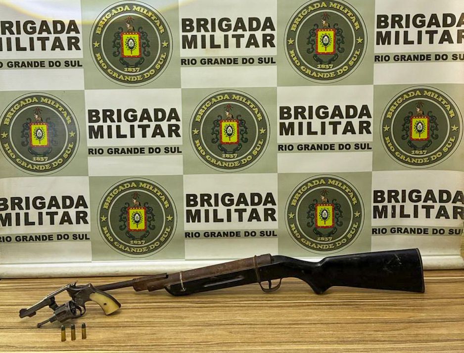 OAB Barro Preto - Choque prende homem por posse de arma de fogo