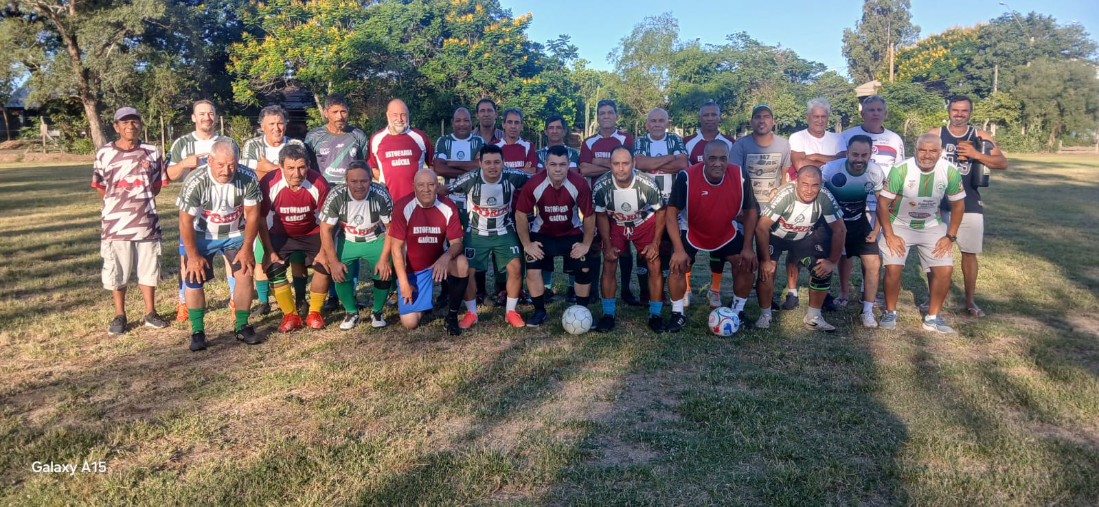 OAB Barro Preto - Amigos do Palmeiras vencem amistoso Cinquentão 2 a 1