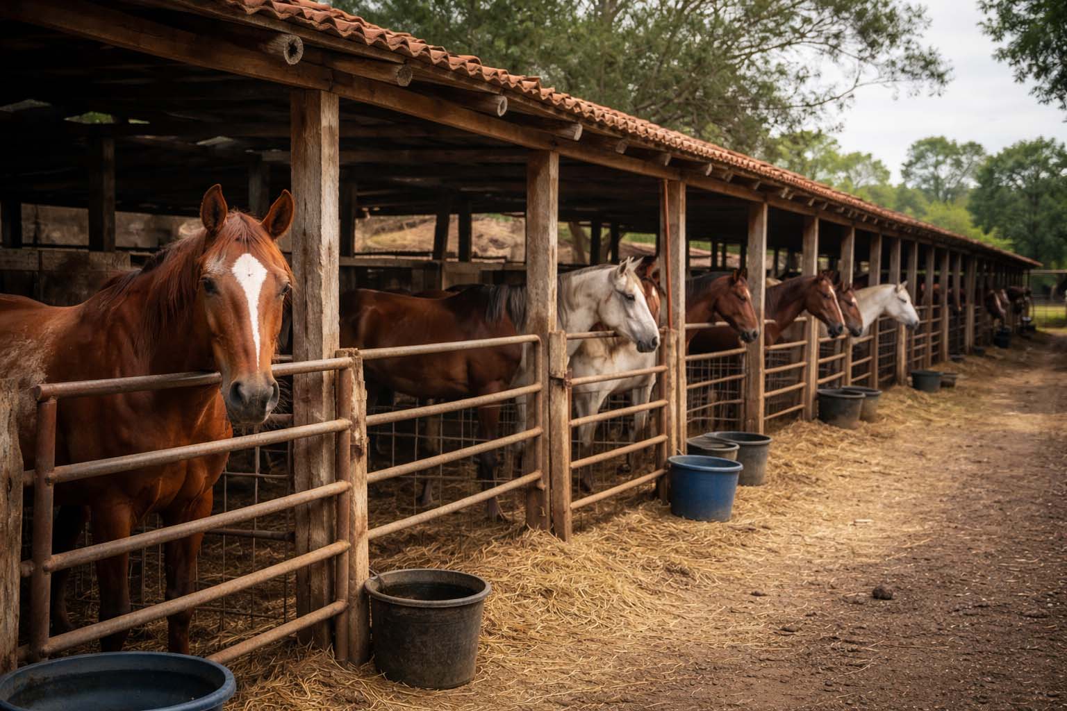 OAB Barro Preto - Abrigo para cavalos recolhidos é reaberto 