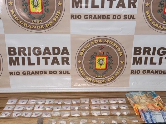 OAB Barro Preto - Brigada Militar prende homem por tráfico de drogas
