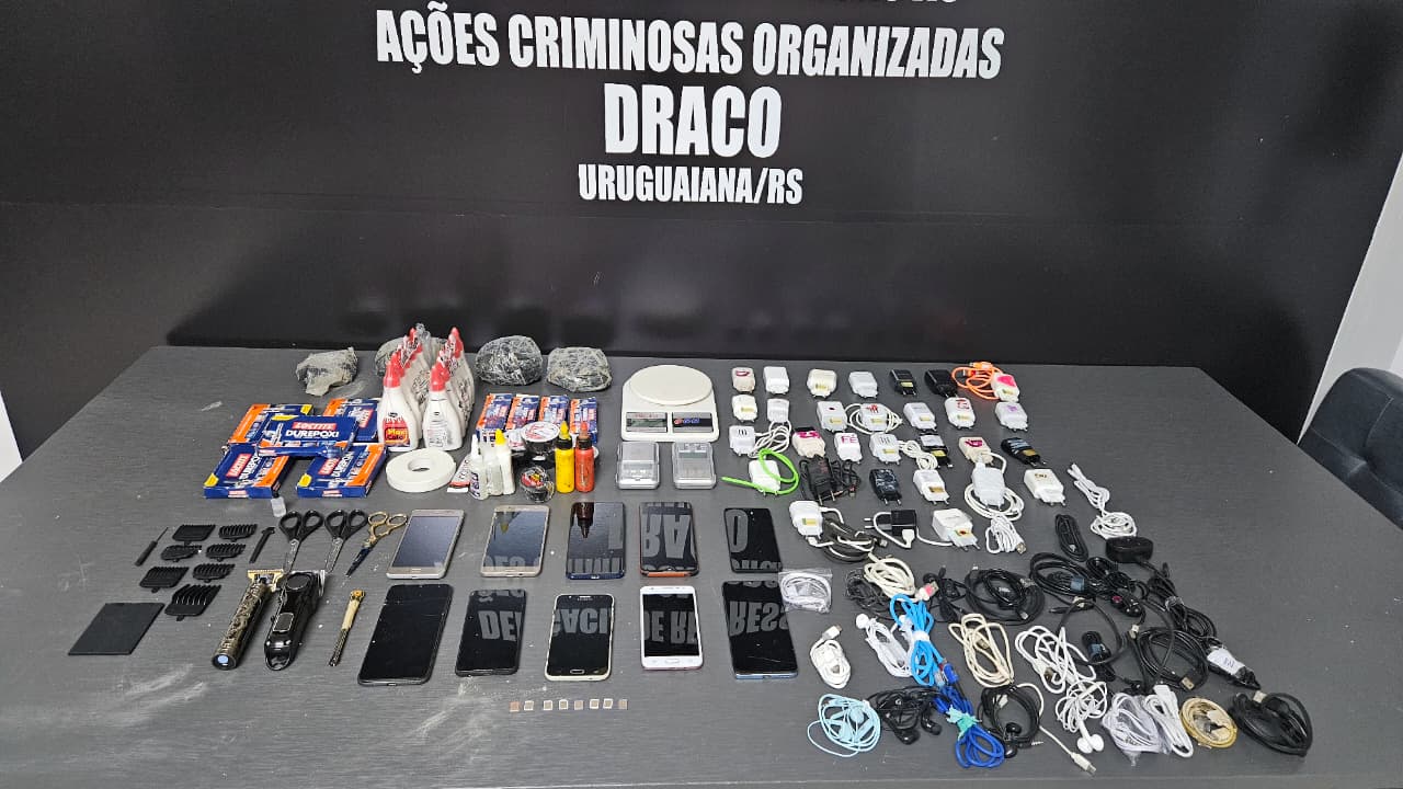 OAB Barro Preto - PC apreende celulares e eletrônicos que seriam levados à Modulada