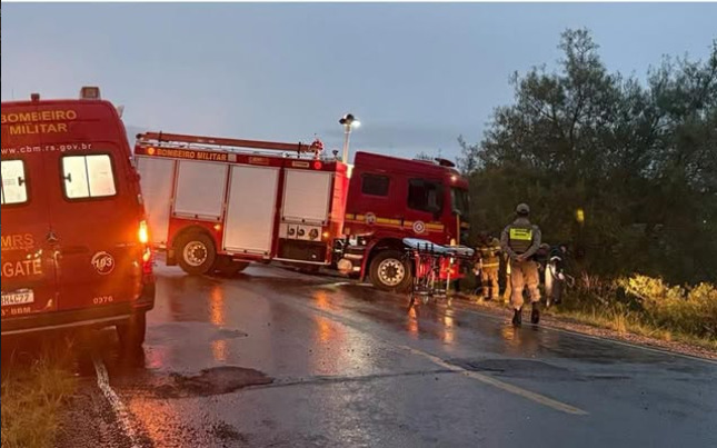 OAB Barro Preto - Acidente deixa uma vítima fatal entre Uruguaiana e Barra do Quaraí