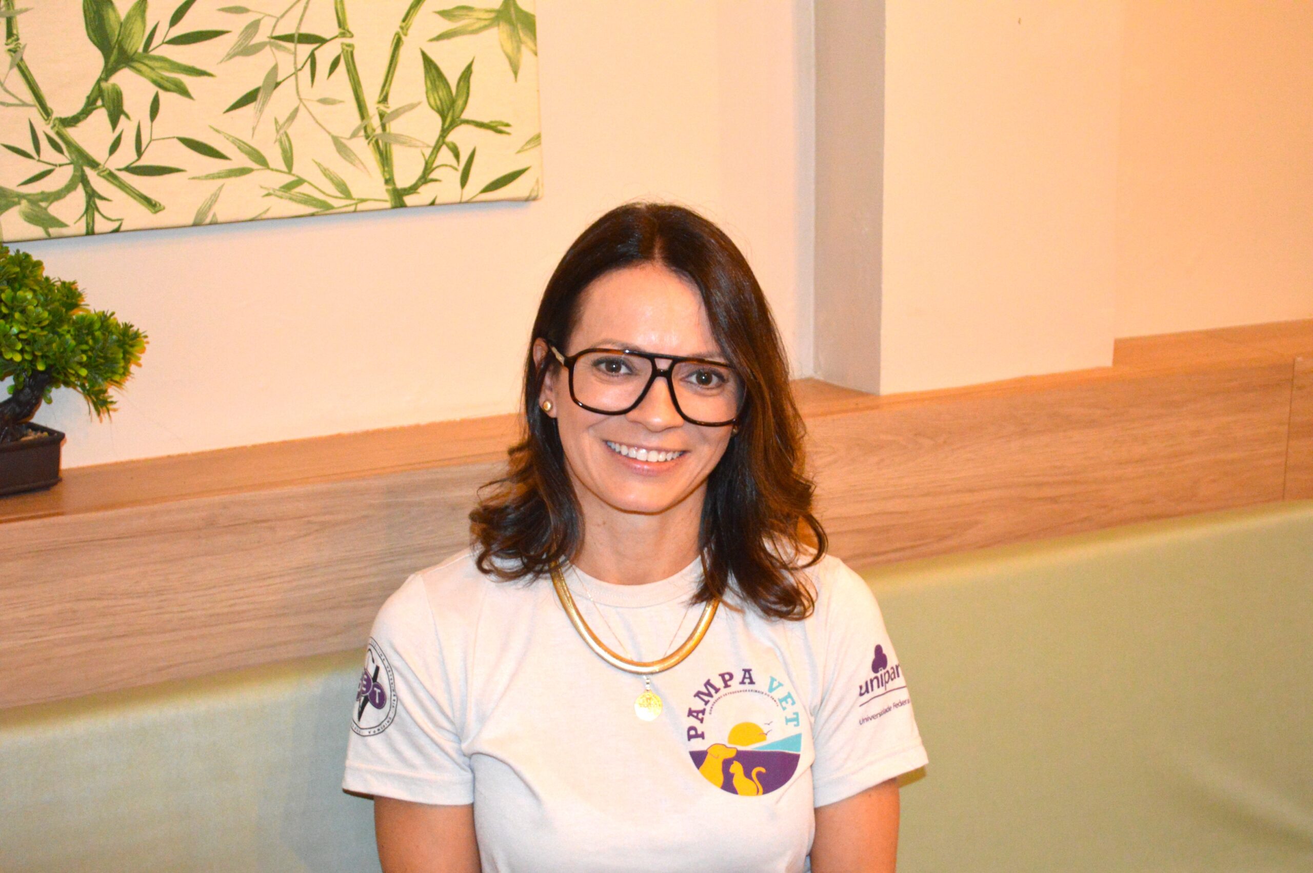 Professora Marília Teresa de Oliveira afirma que a proposta do PampaVet surgiu da necessidade de criar um grande evento voltado aos pequenos animais na região. Créditos: Helena Biasi/JC