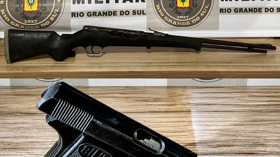 OAB Barro Preto - Brigada Militar apreende duas armas em ações distintas