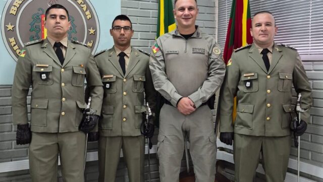 Brigada Militar apresenta novos capitães para Uruguaiana e Itaqui