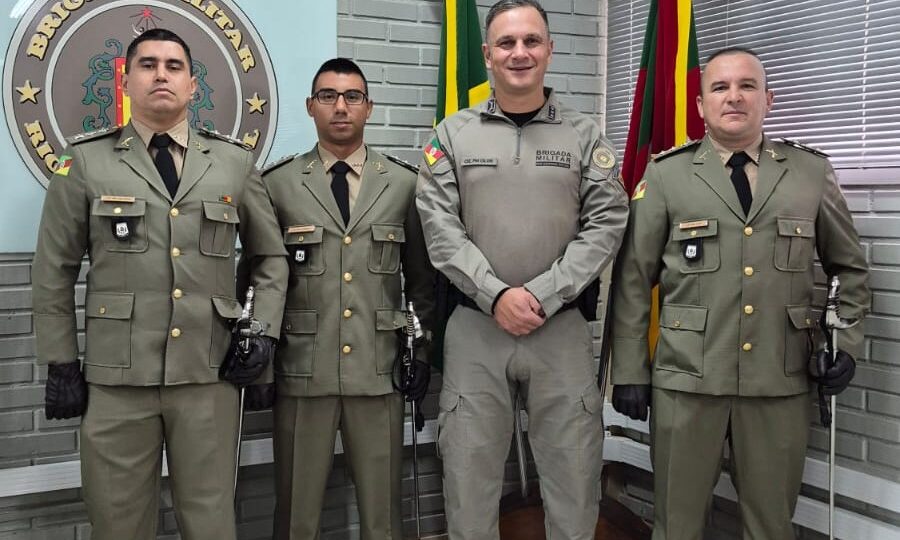 OAB Barro Preto - Brigada Militar apresenta novos capitães para Uruguaiana e Itaqui