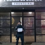 Soldado Cauã Gonçalves Lopes participou da formação especializada que reúne conteúdos teóricos e práticos aplicados ao serviço policial. Créditos: divulgação/BMRS