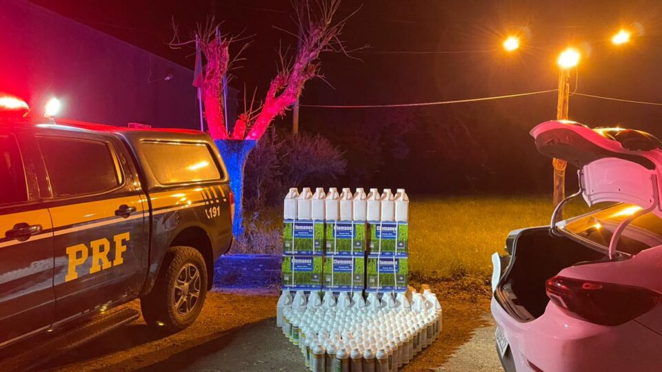 OAB Barro Preto - Jovem é preso por contrabando na BR-290