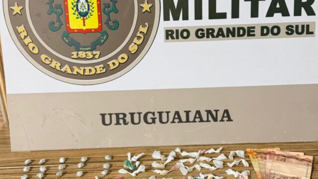 Homem é preso por tráfico de drogas