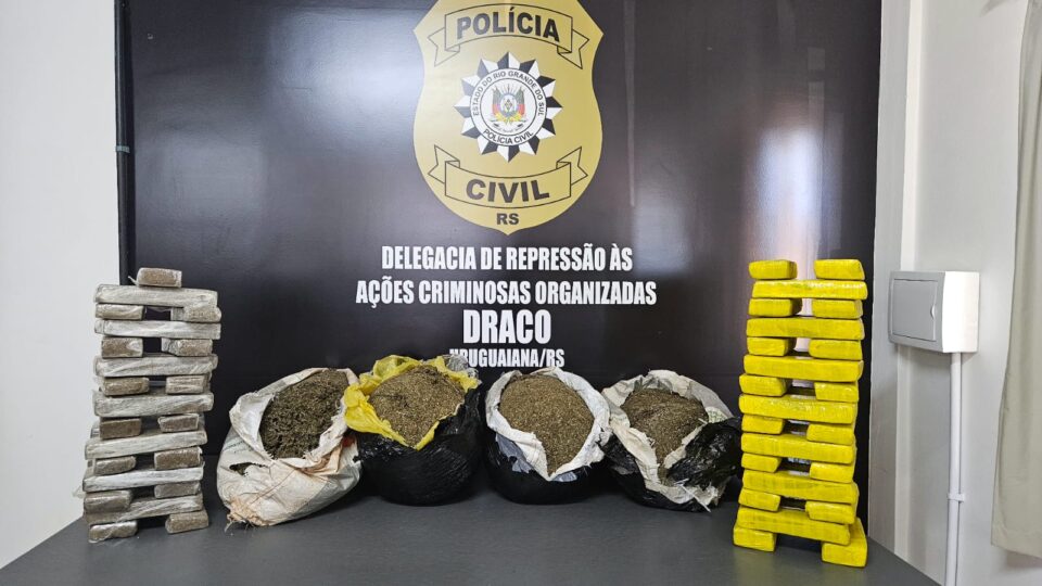 OAB Barro Preto - PC prende homem e apreende mais de 80 quilos de maconha