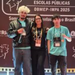 Guilherme Grippa Garay e Enzo Pacheco Soares conquistaram medalhas de ouro na 20ª edição da Obmep créditos: divulgação/Secom PMU.