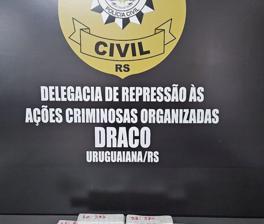 Três são presos por tráfico de drogas