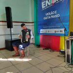 Trajetória musical é acompanhada pela família, que destaca a dedicação do jovem aos estudos e à música Crédito: arquivo pessoal.