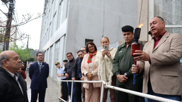 Fogo Simbólico da Pátria chegou a Uruguaiana