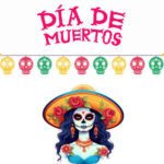 “Día de Muertos” utiliza elementos da cultura mexicana como ponto de partida para atividades de ensino da língua espanhola. Créditos: divulgação.