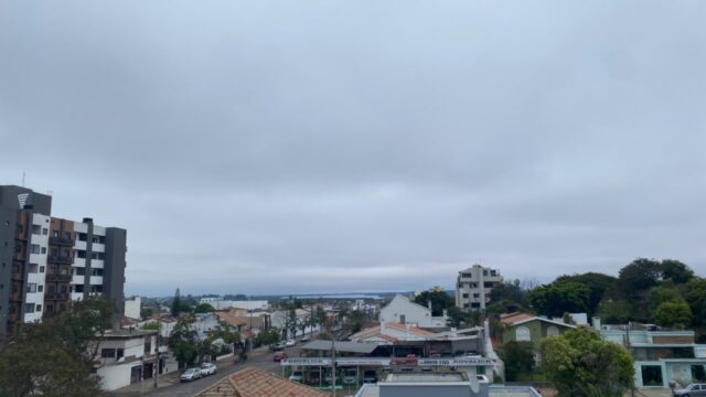 Estado tem alerta para chuva intensa e temporais
